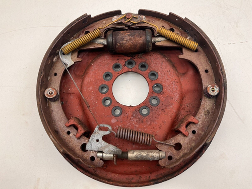 61-71 Dodge Sweptline Dana 44 RH Front Loaded 12 1/8 x 2 Backing Plate W100 W200 - Foto 4 di 6