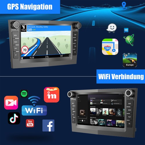 2+64G Rückfahrkamera Bremsleuchte Für Opel Combo 2004-2011 Vivaro 2006-2010 NAVI - Bild 9 von 15