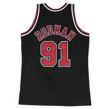 NWT Mitchell  Ness NBA Swingman Alternate Jersey Bulls 1997 Dennis Rodman - L