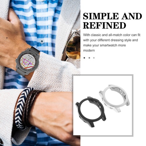 2 Pcs Watch Case Smartwatch Screen Protectors Protective Replacement - 第 10/12 張圖片