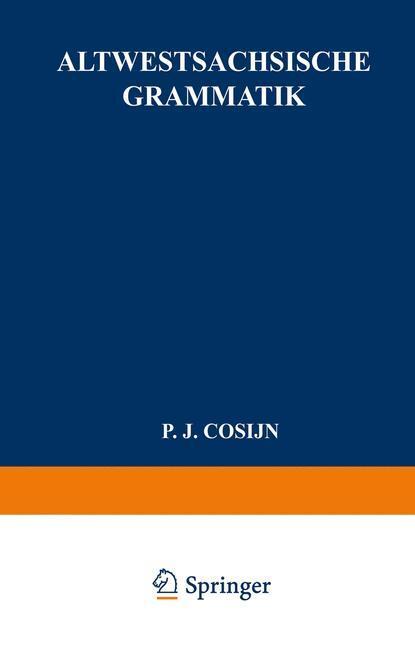 Thumbnail - Altwestsächsische Grammatik | Buch | 9789401764940