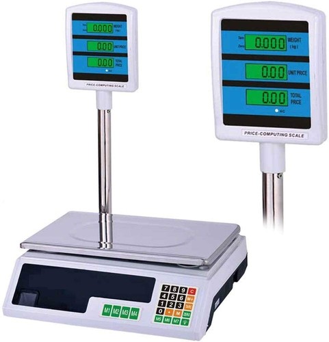 Bilancia Elettronica Digitale 40 kg Professionale da Banco con Doppio Display - Picture 2 of 9