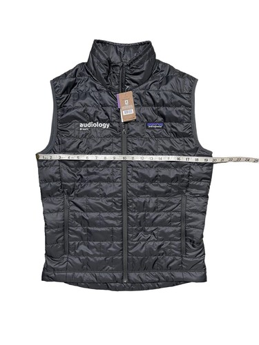Patagonia Men's Small Gray Nano Puff Vest “ Audiology” - Picture 4 of 6