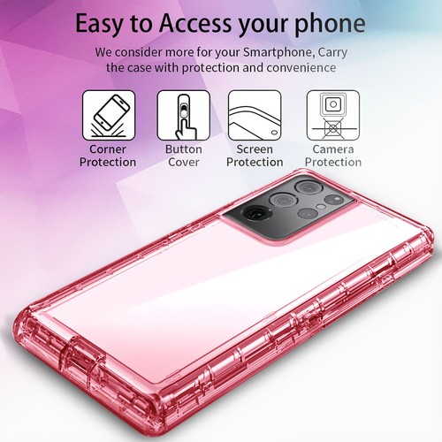 For Samsung Galaxy S21/S21 Plus/S21 Ultra 5G Hard Clear Case Cover / Accessories - 第 12/36 張圖片