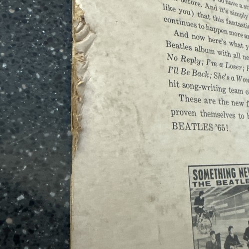 The Beatles '65 LP Vinyl VG Original Stereo ST-2228 I Feel Fine Loser - Picture 7 of 11