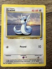 DRATINI - Base Set 2 - 38/130 - Uncommon - Pokemon Card - Unlimited Edition NM