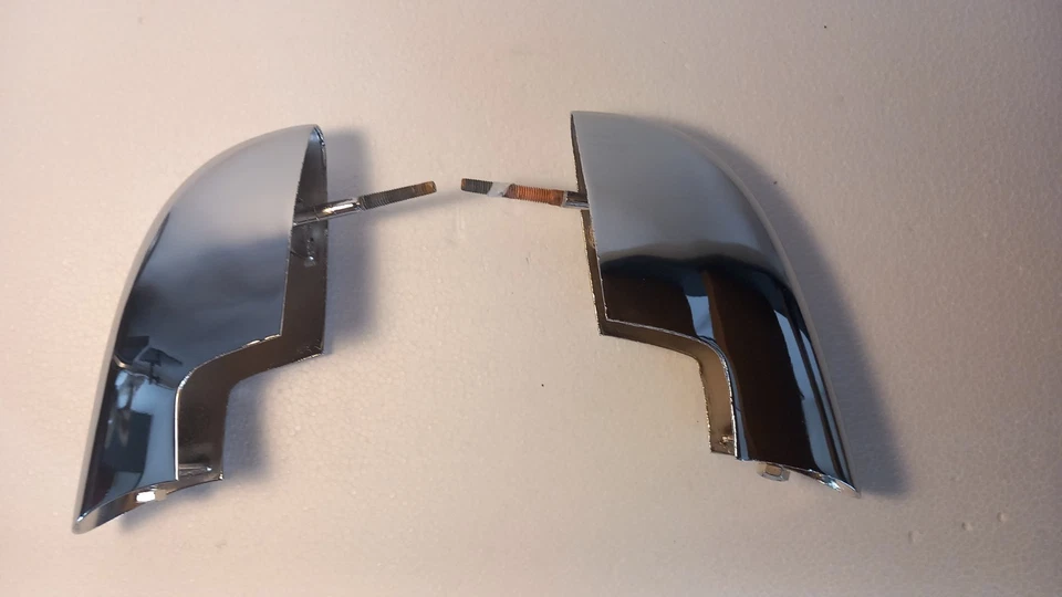 Fiat 1200 1500 1600 Osca cabriolet rostri paraurti posteriori rear bumper horns Foto 4 de 4