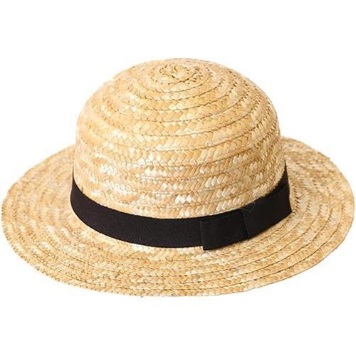 STRAW BOATER HAT 1920S ROWING BOAT BARBER SHOP FANCY DRESS COSTUME ACCESSORY LOT - Picture 5 of 13