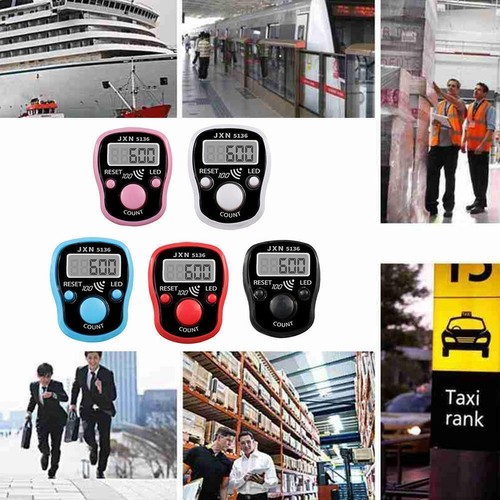 Contador de conteo electrónico digital LED de 1 pieza Dhikr Tasbih Tasbi Finger Best Z3F8 - Imagen 3 de 16