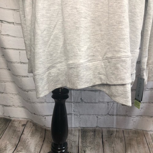 Ideology Light Gray Asymmetrical Sweater, Size XXL, NWT! - Picture 5 of 7