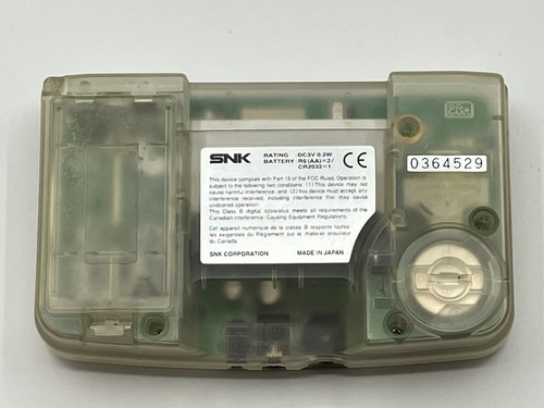 SNK Neo Geo Pocket Farbe Skelett Konsole nur regionenfrei 4529 - Bild 2 von 7