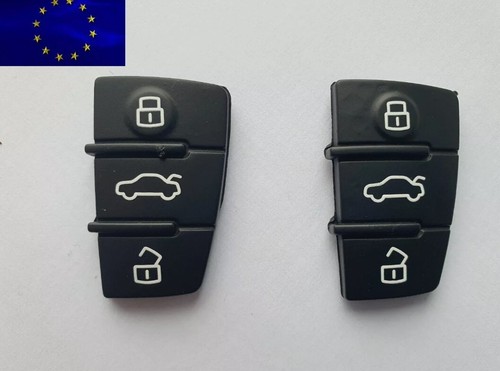 1x Repuesto Goma Mando a Distancia Llavero #50 Audi A1 A3 A4 A6 TT Q3 Cubiert... - Imagen 2 de 2