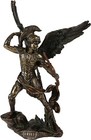 Archangel Saint Uriel With Crossbow Cold Cast Bronze Finish Statue