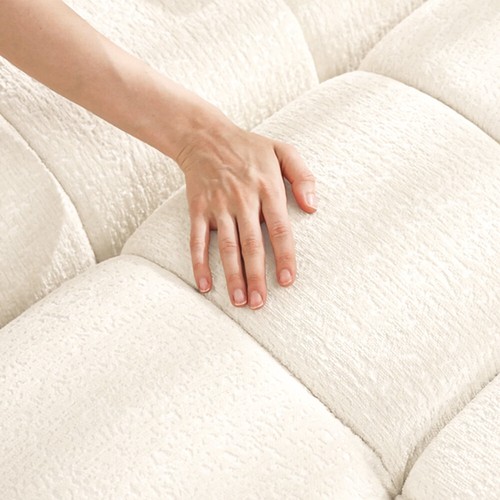 Two-Seater Sofa Modern Chenille Fabric for Living Room, Lounge, Office Space - Picture 18 of 60