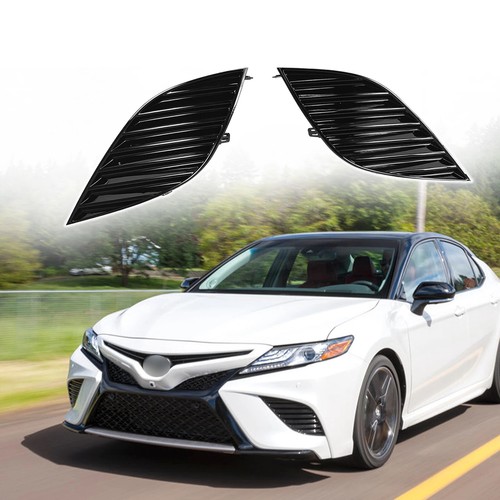 For 2018-2020 Toyota Camry SE XSE Front Bumper Fog Light Cover Bezel Left+Right - Picture 7 of 7