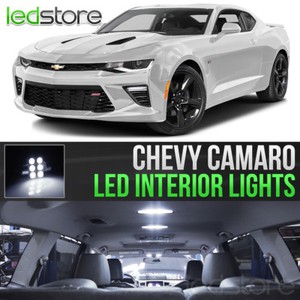 Details About 2010 2015 Chevrolet Camaro White Led Lights Interior Kit