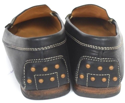 5 5 38 Italie En Main 8 Womens À Fabriqué La Excel Loafers Black Taille Usa Tod's Piqué cH6ySqZF6