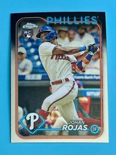 2024 Topps Chrome Base RC Rookie #273 Johan Rojas Phillies