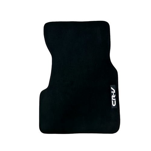 Car Floor Mats For Honda CRV Velour Waterproof Black Carpet Rugs Auto Liners New - Picture 7 of 9