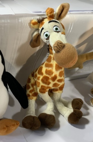 Madasgascar Plush Lot Of 4-Alex(MWT)Penguin Melman Marty-2004 2005 - Picture 3 of 8