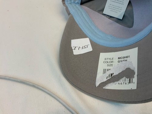 Peter Millar Hat Cap One Size Gray Cotton NWT YGI I1-155 - Picture 7 of 8