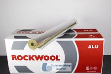 1mtr. Steinwolleschale Rockwool R800 48/20 für Heizung / Sanitär / Solar