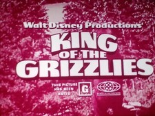 King Of The Grizzlies Spots Clips, Disney, Red Color, 1970, 16mm, 400ft Reel
