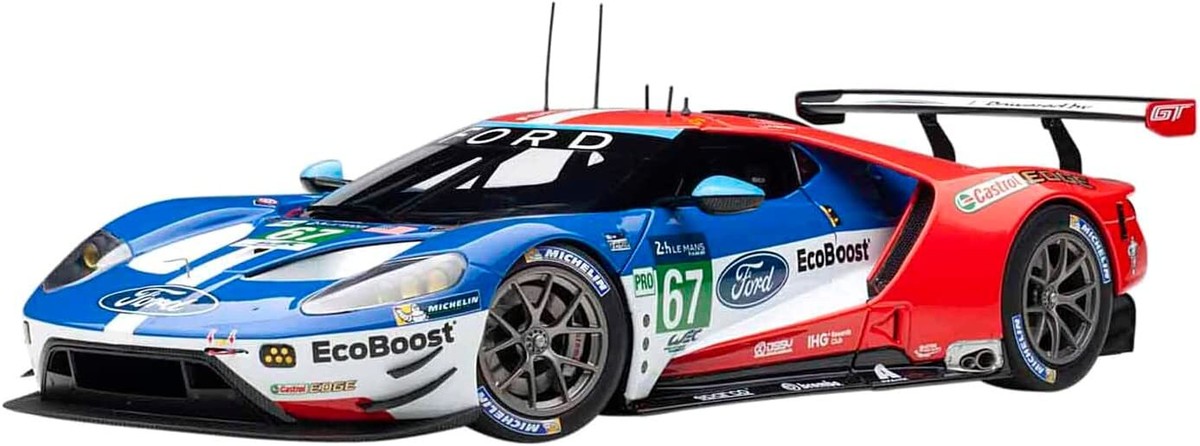 AutoArt 1/18 Ford GT 2017 #67 Le Man 24 Hours Lace LMGTE PRO AutoArt 1/18 Ford GT 2017 #67 Le Man 24 Hours Lace LMGTE PRO