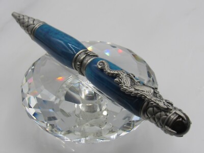 STUNNING HIGH QUALITY HANDMADE DRAGON AVATAR EXPLOSION ACRYLIC TWIST BP PEN