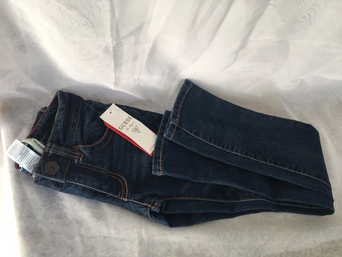 Guess Kids Los Angeles Daredevil Skinny Leg Blue Jeans Size 8 New - Picture 4 of 12