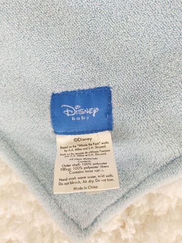 Disney Baby TIGGER Blue Lovey Security Blanket Rattle Plush - Picture 5 of 5