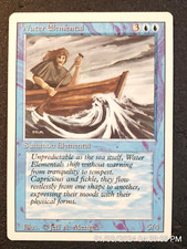 Water Elemental REVISED NM Blue UN-PLAYED MAGIC THE GATHERING CARD (DS3D1B8)