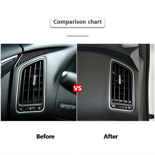 Carbon Fiber Driver Side Dashboard Cover Trim For Infiniti Q50 Q60 2014-2019 - Picture 6 of 12