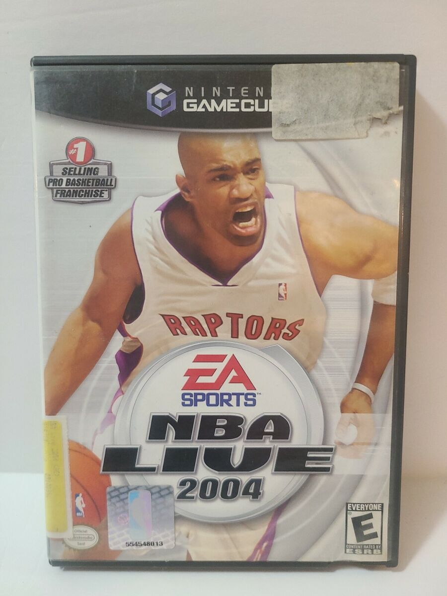 NBA Live 2004 (Nintendo GameCube, 2003) No Manual