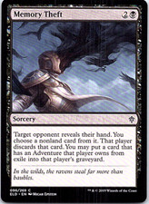 Memory Theft Magic The Gathering Throne Of Eldraine Light Play