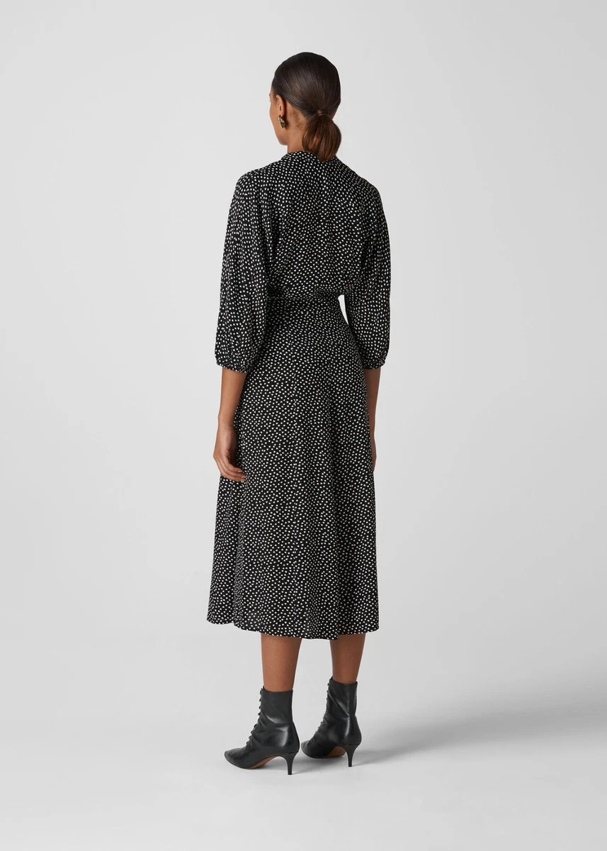 Whistles confetti 2025 floral shirt dress