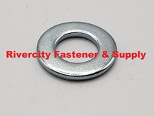 (250) M8 Metric Steel Flat Washer ID: 8mm  OD: 16mm Zinc Plated Steel Washers