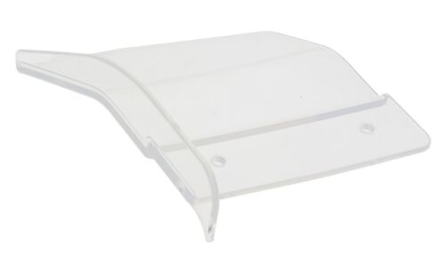 SLICER GUARD CLEAR PERSPEX PLASTIC FINGER SAFETY SHIELD WITH 93mm HOLE CENTRES - Picture 9 of 18