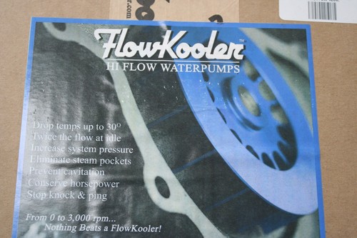 FLOWKOOLER HI FLOW WATER PUMP 351-CLEVELAND PANTERA MUSTANG BRONCO TORINO COUGAR - Picture 4 of 5