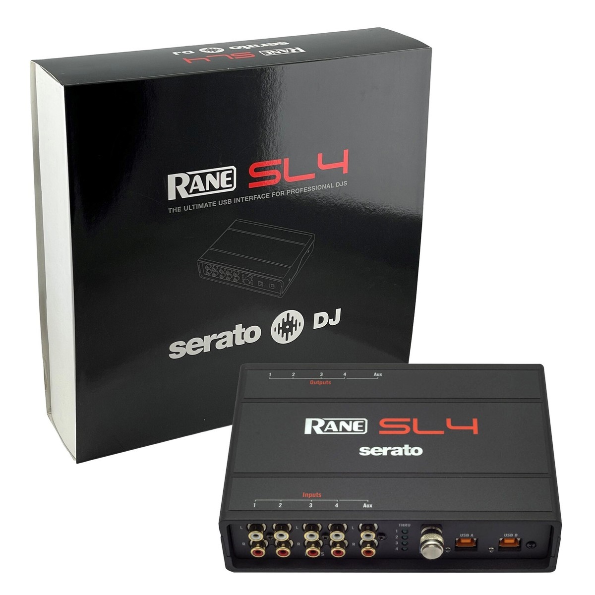 RANE SL4 DJ Interface with Serato DJ (2) USB Ports / Input RANE SL4 DJ Interface with Serato DJ (2) USB Ports / Input