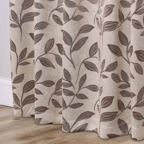 Leaves Machine Washable 52" Wide Room Darkening Blackout Curtains, Set of 2 - Picture 73 of 161