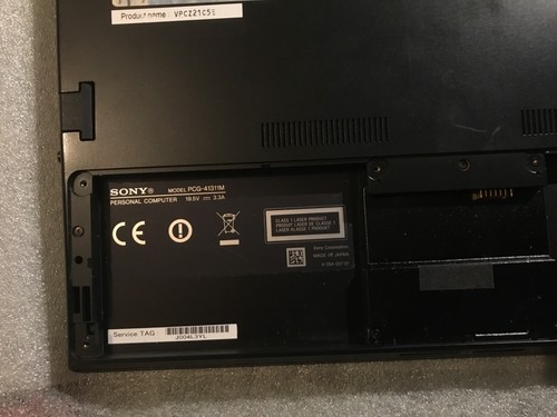 Damaged Sony Vaio VPCZ2 i7 Faulty motherboard with Dock - NO SSD, RAM or Battery - Picture 15 of 15