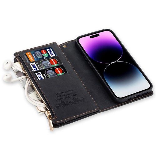 Leder Magnet Hülle für Huawei P30 P40 Lite Pro P20 Handy Tasche Schutz Flip Case - Bild 16 von 67