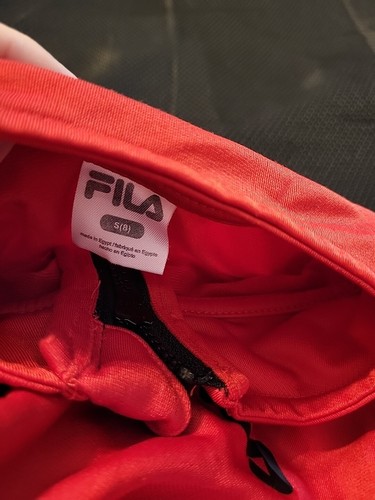 Youth Red Fila Jacket Small 8 - Picture 4 of 4