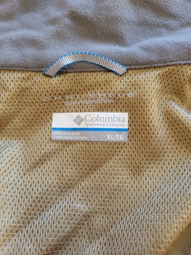 Columbia Mens XL Tactical Utility Fishing Hunting Omni Dry Vest Tan B1 - Picture 14 of 20
