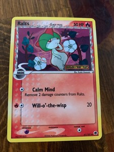 Delta Species Pokemon Ralts 61//101 Common Reverse Holo.