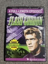 Flash Gordon, Volume 2 (DVD, Slim Case, 4 Episodes) NEW