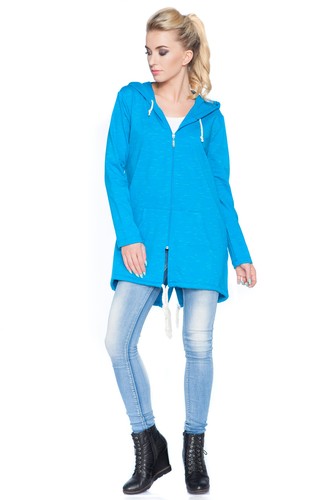 Womens Loose Fit Hoodie With Pockets Tracksuit Casual Sweatshirt Size 8-12 1894 - Picture 3 of 5