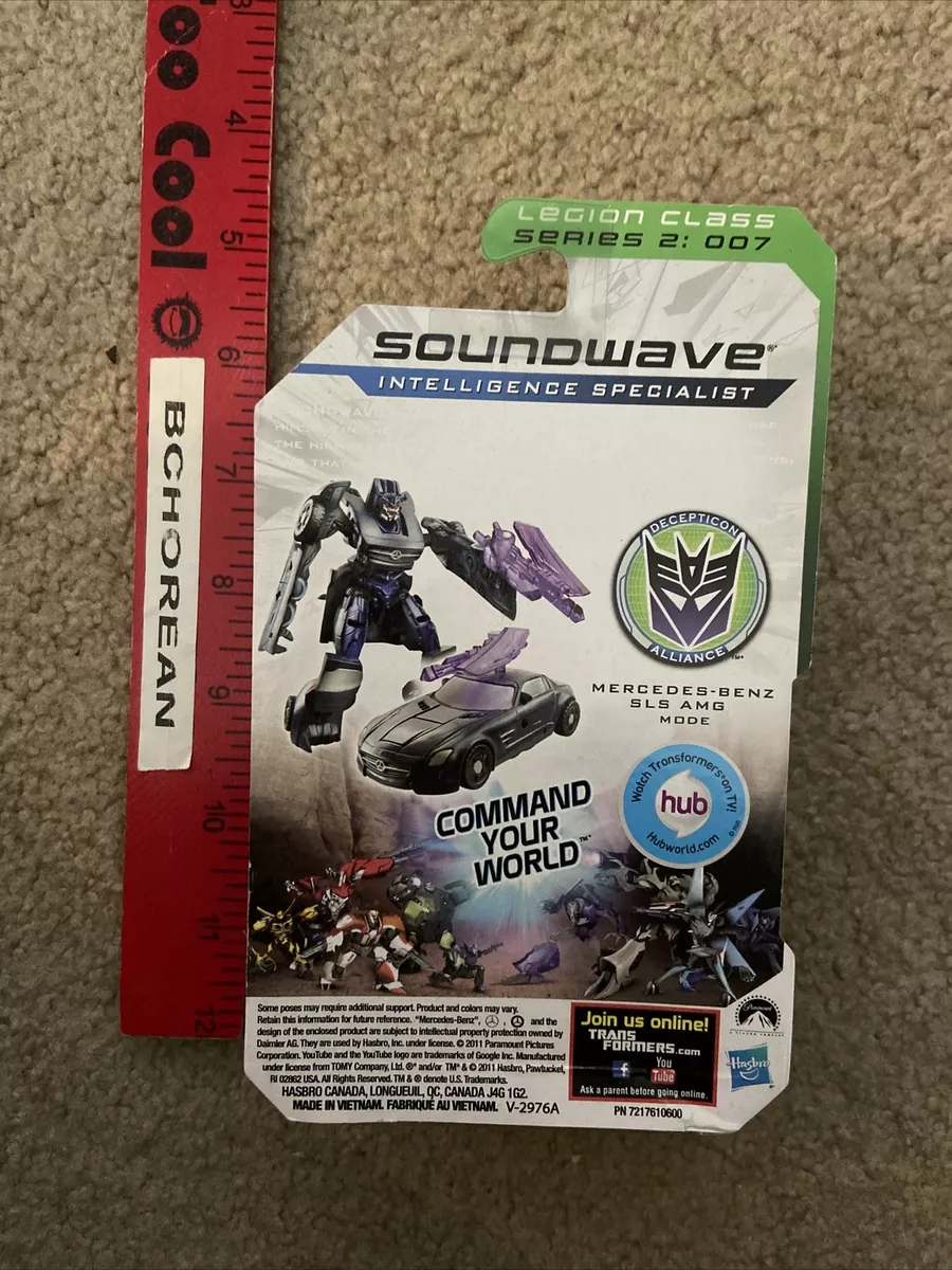 Transformers Prime Beast Hunters Legion Series 3 005 Soundwave USA