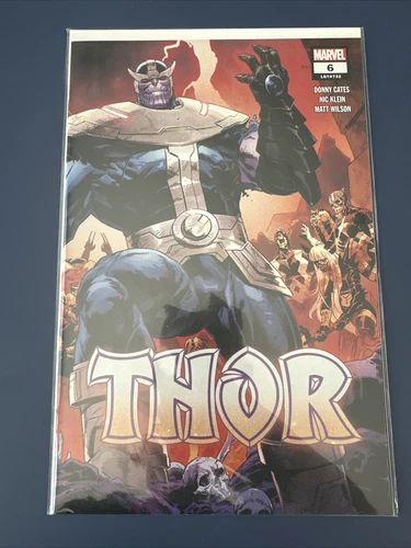 THOR #6 - 2ND PRINT THANOS VARIANT MARVEL COMICS DONNY CATES